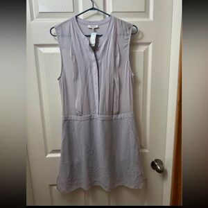 Aritzia Wilfred 100% Silk dress Medium Lavender